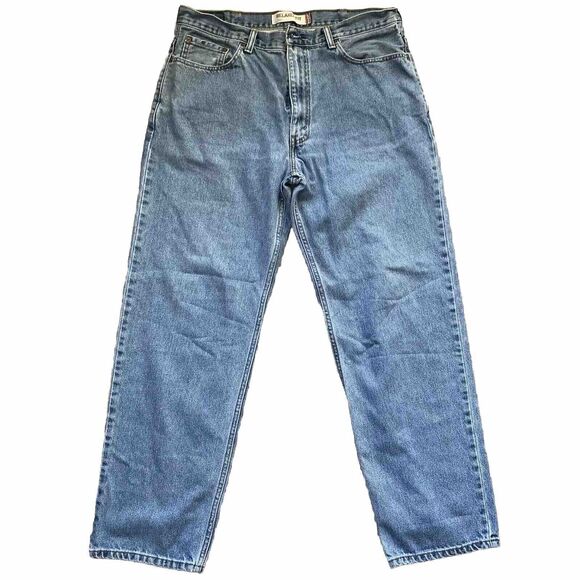 Vintage Levi's 550 Blue Denim Relaxed Fit Tapered Leg Jeans Men's Size 38x32 EUC - Picture 1 of 11